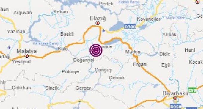 Elazığ Sivrice’de 4.2 büyüklüğünde deprem: Çevre illerden de hissedildi