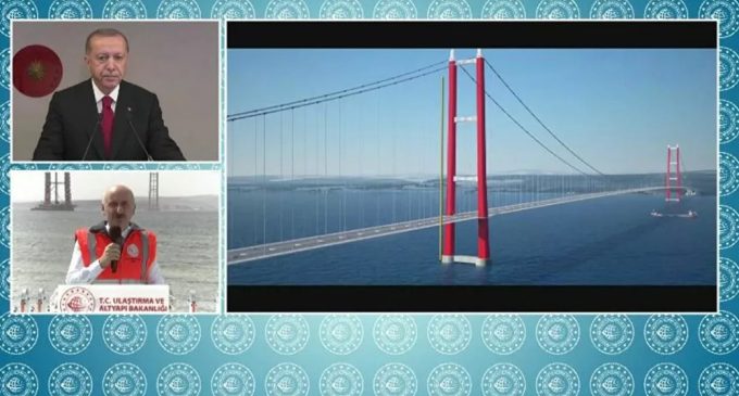 Erdoğan ‘1915 Çanakkale Köprüsü’ töreninde CHP ve HDP’ye yüklendi: Hezimete uğratacağız
