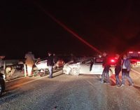 Bakan Karaismailoğlu’nun konvoyunda kaza: Üç polis ile bir gazeteci yaralandı