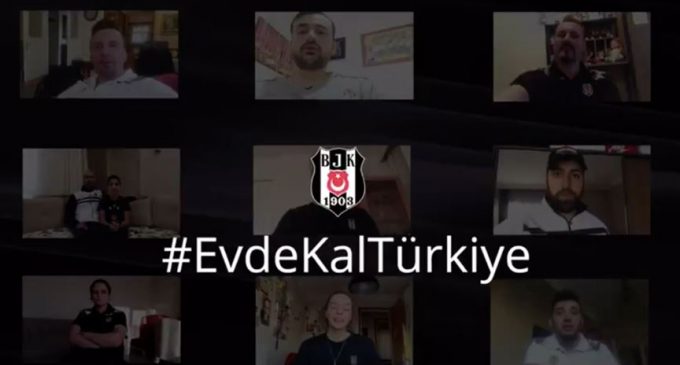 Beşiktaş’ta 100 kişiye koronavirüsü testi yapıldı
