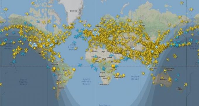 Günlük uçuş trafiği 22 Mart sonrası ilk kez 100 bini geçti
