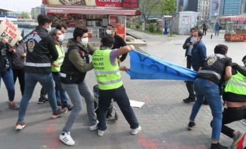 Kadıköy İskele Meydanı’nda 1 Mayıs kutlamasına gözaltı