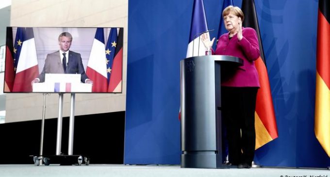 Almanya ve Fransa’dan öneri: Salgından etkilenen AB ülkelerine 500 milyar avroluk fon