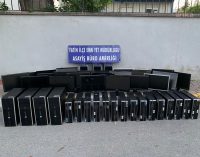 Sanal kumarhaneye baskın: 22 bilgisayara el konuldu