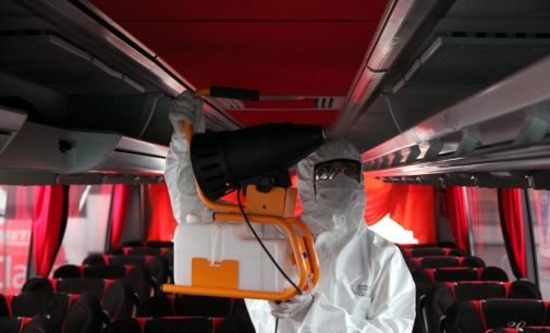 Koronavirüs temaslı yolcu taşıyan otobüs seferden men edildi