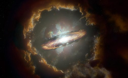 Bilim insanlarından teorileri değiştirecek çalışma: Evrenin derinliklerinde dev bir döner disk galaksi keşfedildi