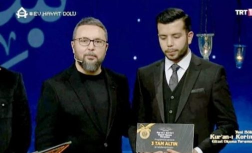 TRT’deki Kuran okuma yarışmasının birincisi eşine şiddetten yargılanıyor