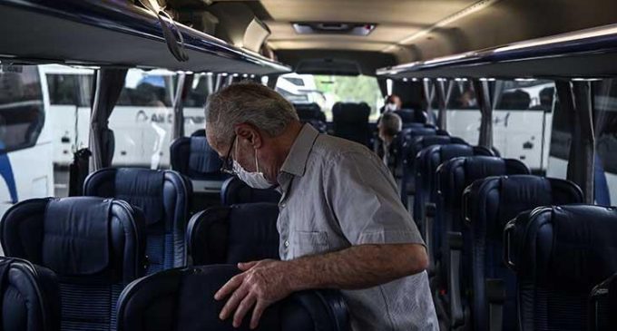 Otobüs şoförü izolasyon kurallarına uymadı: 12 kişiye virüs bulaştırdı