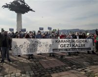 Gezi Direnişi yedinci yılında İzmir’de unutulmadı: Karanlık gider, Gezi kalır!