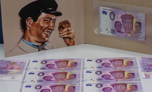 Avrupa Merkez Bankası, Kemal Sunal anısına hatıra para bastı