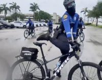 ABD polisinin ‘Elit Bisikletli Yanıt Gücü’ alay konusu oldu