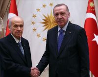 Siyasetin gündemi 50+1: Tartışmaların ardından Bahçeli ile Erdoğan’dan Saray’da sürpriz görüşme