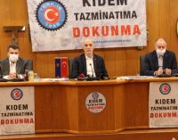 Atalay’dan kıdem tazminatı açıklaması: Meclis’e geldiği gün Türk-İş yönetimi, genel grev kararı almak zorunda