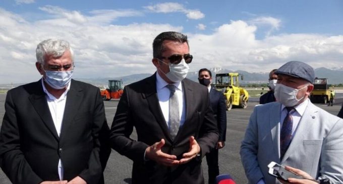 Erzurum Valisi’nden havalimanı açıklaması: Bu sene de bitmezse, utancımdan sokağa çıkamam