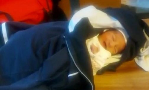 Üç günlük bebek alüminyum folyoya sarılıp sokağa bırakıldı