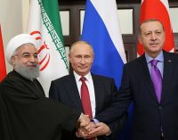 Erdoğan, Putin ve Ruhani yarın Suriye’yi görüşecek