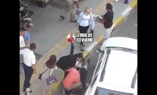İzmir’de kadına şiddet: Arabasını dükkânının önüne park ettiği için darp etti