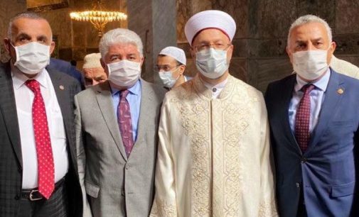 Ayasofya açılışına katılan ve içeride maskesiz video paylaşan AKP’li vekil koronavirüse yakalandı