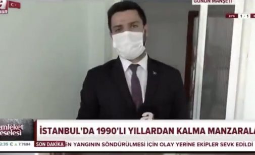Yandaş kanal A Haber’in ‘İstanbul’da su kesintisi’ yalanını çamaşır makinesi bozdu