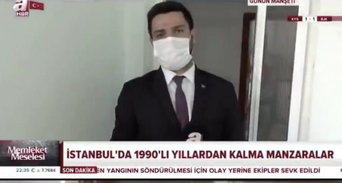 Yandaş kanal A Haber’in ‘İstanbul’da su kesintisi’ yalanını çamaşır makinesi bozdu