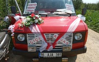 ‘Çiçek Abbas’ filmindeki minibüsü yaptı
