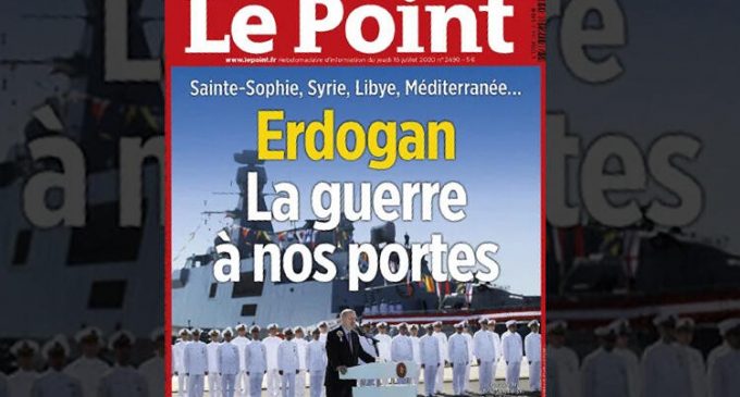 Fransız Le Point dergisi Erdoğan’ı kapağına taşıdı: Kapımızdaki savaş