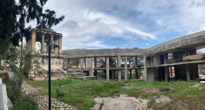 2 bin yıllık tarihe beton döktüler: Gümüşkesen Anıtı’nın dibinde yükselen beton müze silueti yok etti