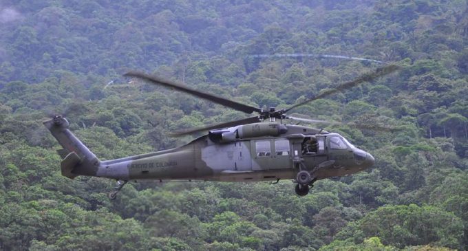 Kolombiya’da askeri helikopter düştü: 11 ölü