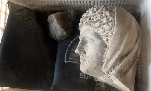 Perge Antik Kenti’nde M.S. üçüncü yüzyıla ait kadın heykeli bulundu: Antalya Müzesi’nde sergilenecek