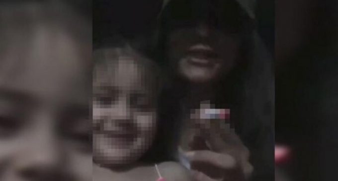 Sosyal medyada 3 yaşındaki kuzenine sigara içirmeye çalışmıştı: Gözaltına alındı