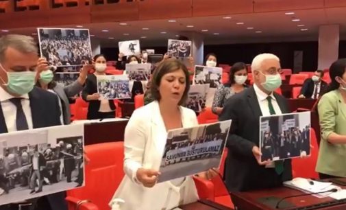 TBMM’de çoklu baro teklifi görüşmeleri HDP’nin protestosuyla başladı