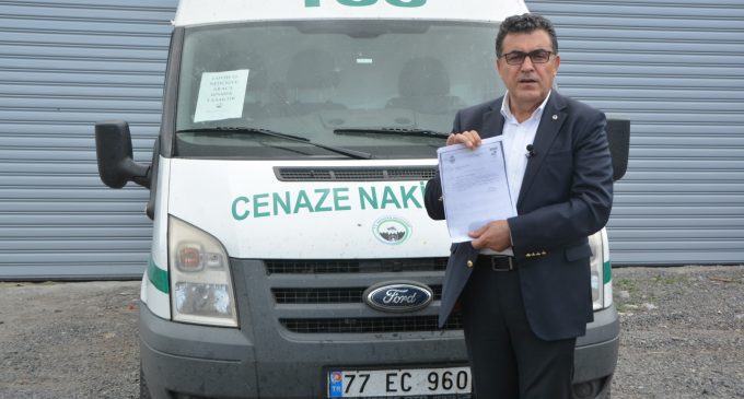Yalova Belediyesi AKP’ye geçince, Ardahan’a tahsis edilen cenaze arabası geri istendi