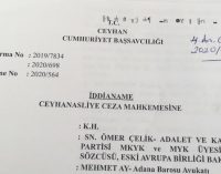 Yargının ne hale geldiğinin resmi: İddianamede AKP Sözcüsü Ömer Çelik’in isminin başına ‘sayın’ yazıldı