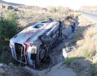 Yozgat’ta ambulans kaza yaptı: 3 sağlık çalışanı yaralandı