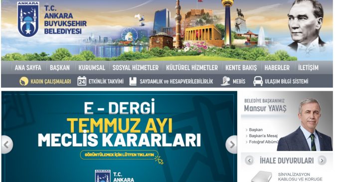 Ankara’da Belediye Meclis kararları artık online ortamda