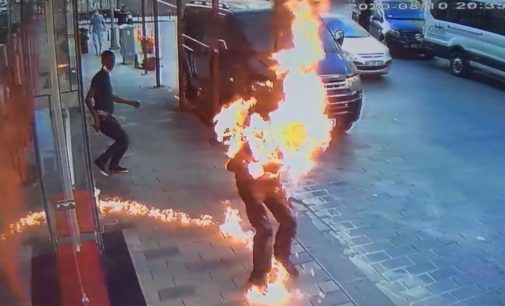 İstanbul’da korkunç olay: Kavga ettiği kardeşinin üzerine tiner dökerek yaktı