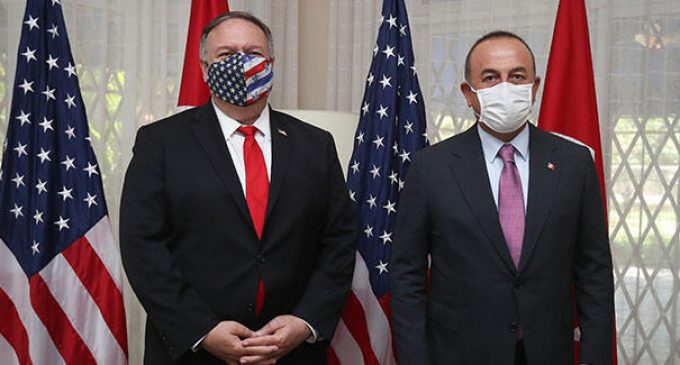 Dışişleri Bakanı Çavuşoğlu, ABD’li mevkidaşı Pompeo ile buluştu