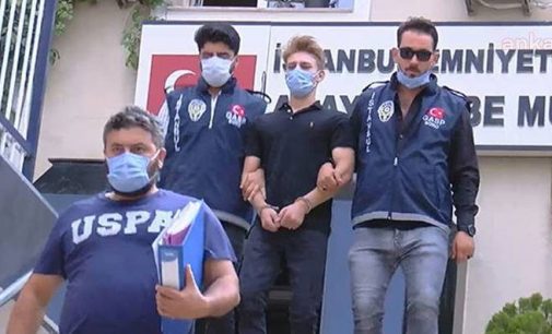 Çakarlı aracıyla önünü kestiği kişiyi bıçaklayan Mehmet Enes Uysal tutuklandı