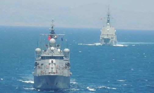 MSB: İspanya gemisi ile Kuzey Ege’de deniz eğitimleri yapıldı