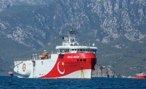 Oruç Reis sismik araştırma gemisinin Doğu Akdeniz’deki çalışma süresi uzatıldı