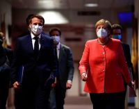 Merkel ve Macron’dan ‘Doğu Akdeniz’ açıklaması: Avrupa tek sesle konuşursa güçlü olur