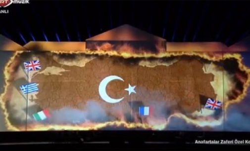 TRT’de tepki çeken görüntü: Animasyonda Türk bayrağını yaktılar