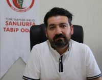 Urfa Tabip Odası Başkanı Osman Yüksekyayla: Günlük vaka sayısı 300-350 civarı, hastanelerde yer yok