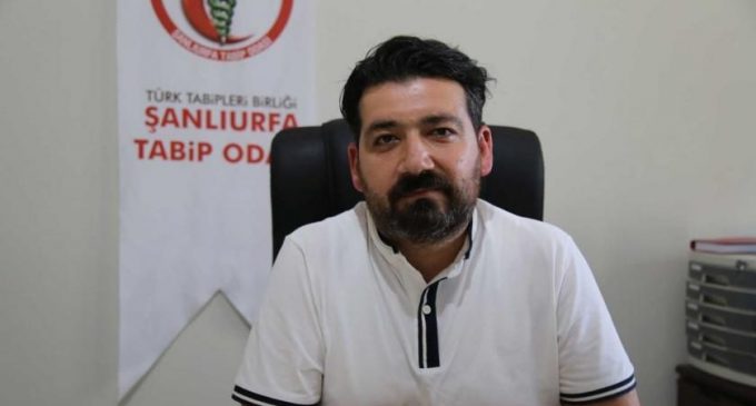 Urfa Tabip Odası Başkanı Osman Yüksekyayla: Günlük vaka sayısı 300-350 civarı, hastanelerde yer yok