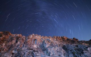 Yurttan Perseid meteor yağmuru manzaraları