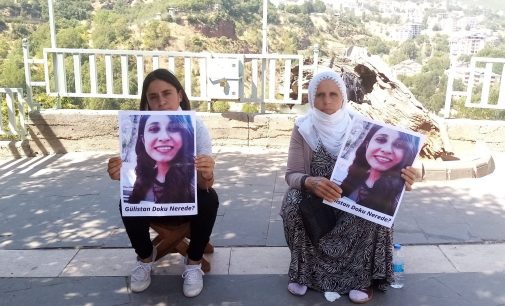 543 gündür kayıp Gülistan Doku’nun ailesi oturma eylemine başladı