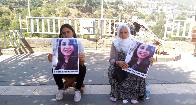 247 gündür bulunamayan Gülistan Doku’nun ailesi oturma eylemine başladı