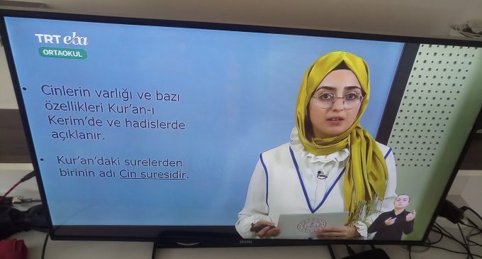 Türkiye’de uzaktan eğitim: EBA TV’de çocuklara cin ve şeytan anlatıldı
