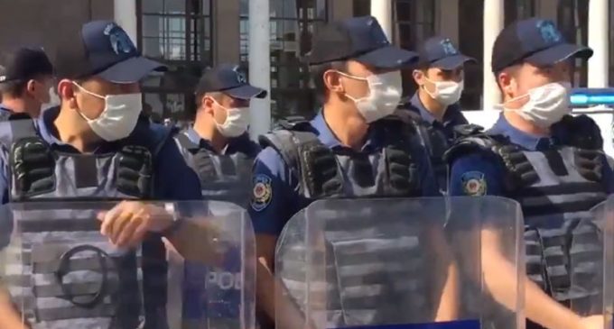Ankara’da 1 Eylül Dünya Barış Günü eylemine polis müdahale etti