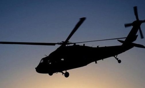 Afganistan’da askeri helikopter düştü: İki ölü
